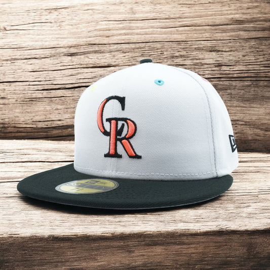 New Era Men's MLB Colorado Rockies 5950 25Th Anniversary Fitted
