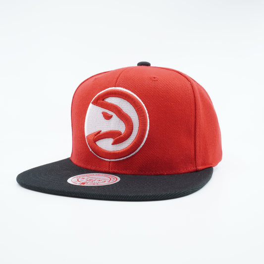 Mitchell & Ness Men's NBA Atlanta Hawks Core Basic Snapback Snapback Caps