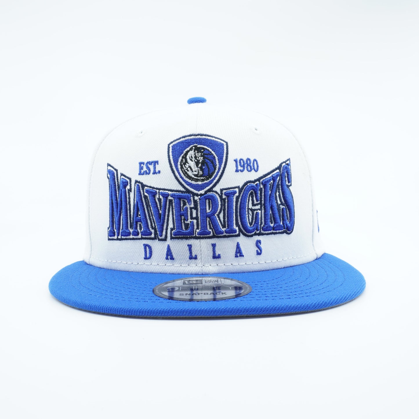 New Era Men's NBA Dallas Mavericks 950 Crest Stack Snapback Hats