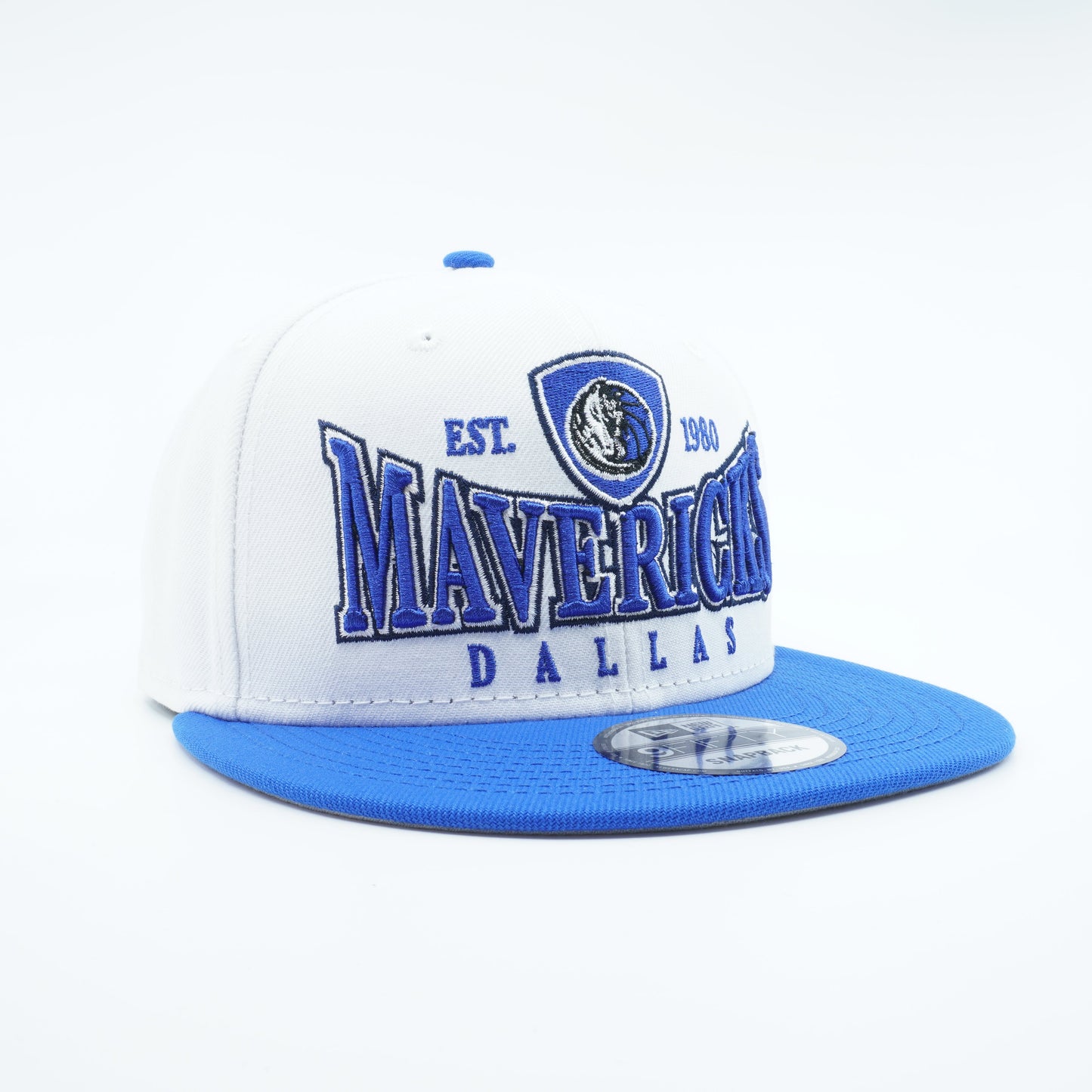 New Era Men's NBA Dallas Mavericks 950 Crest Stack Snapback Hats