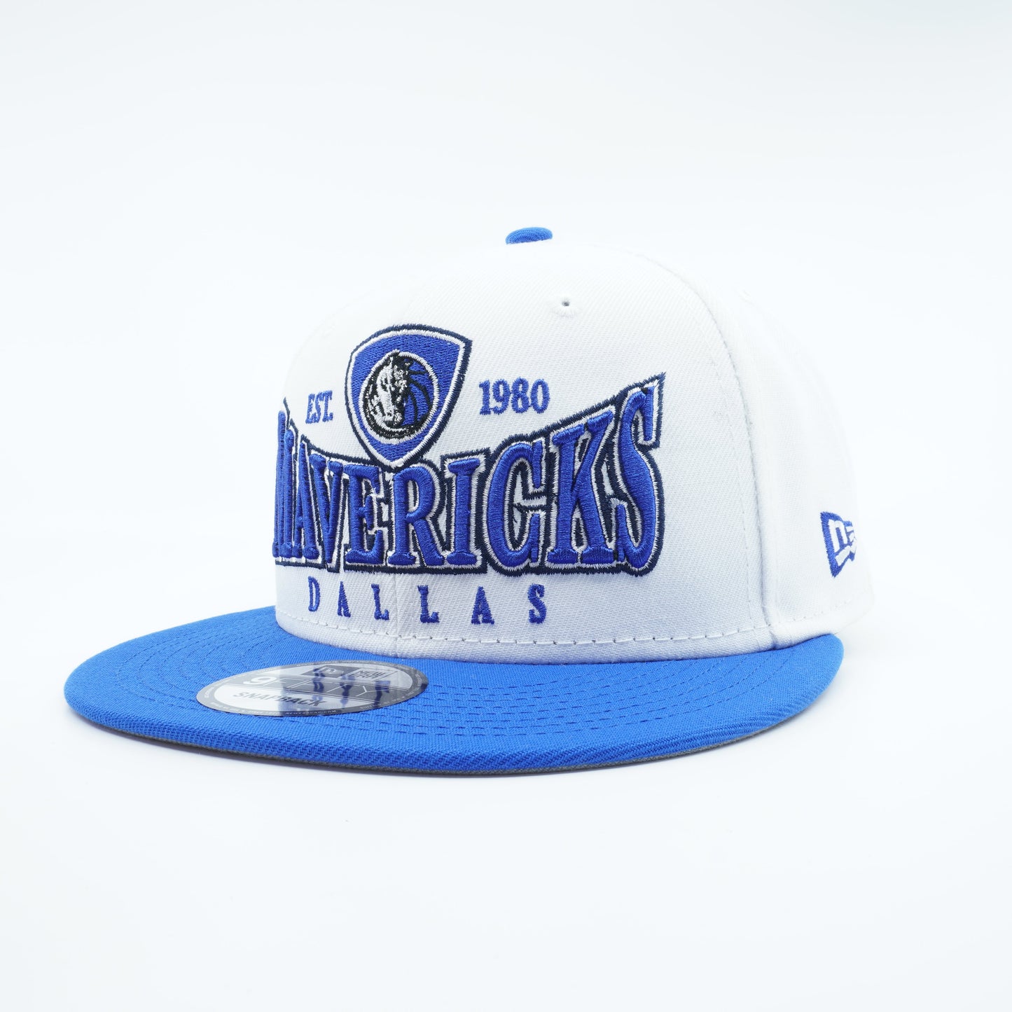 New Era Men's NBA Dallas Mavericks 950 Crest Stack Snapback Hats
