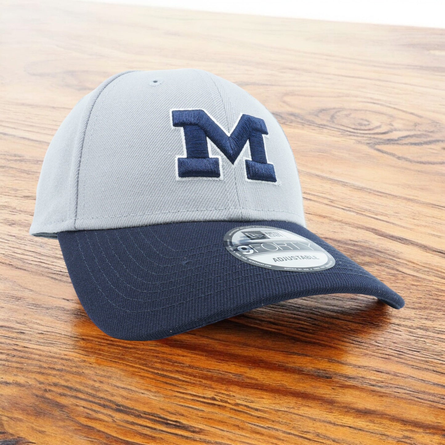 Men's New Era Ncaa Michigan Wolverines 9Forty The League Hook & Loop