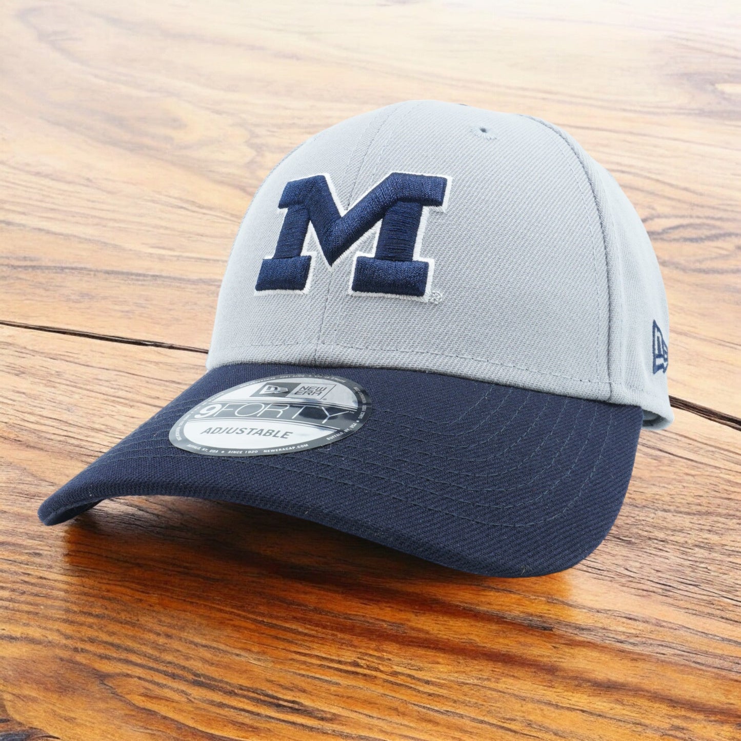 Men's New Era Ncaa Michigan Wolverines 9Forty The League Hook & Loop