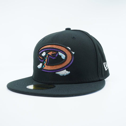 New Era Men's MLB Arizona Diamondbacks 5950 Comic Cloud Ws 01 Fitted Hats