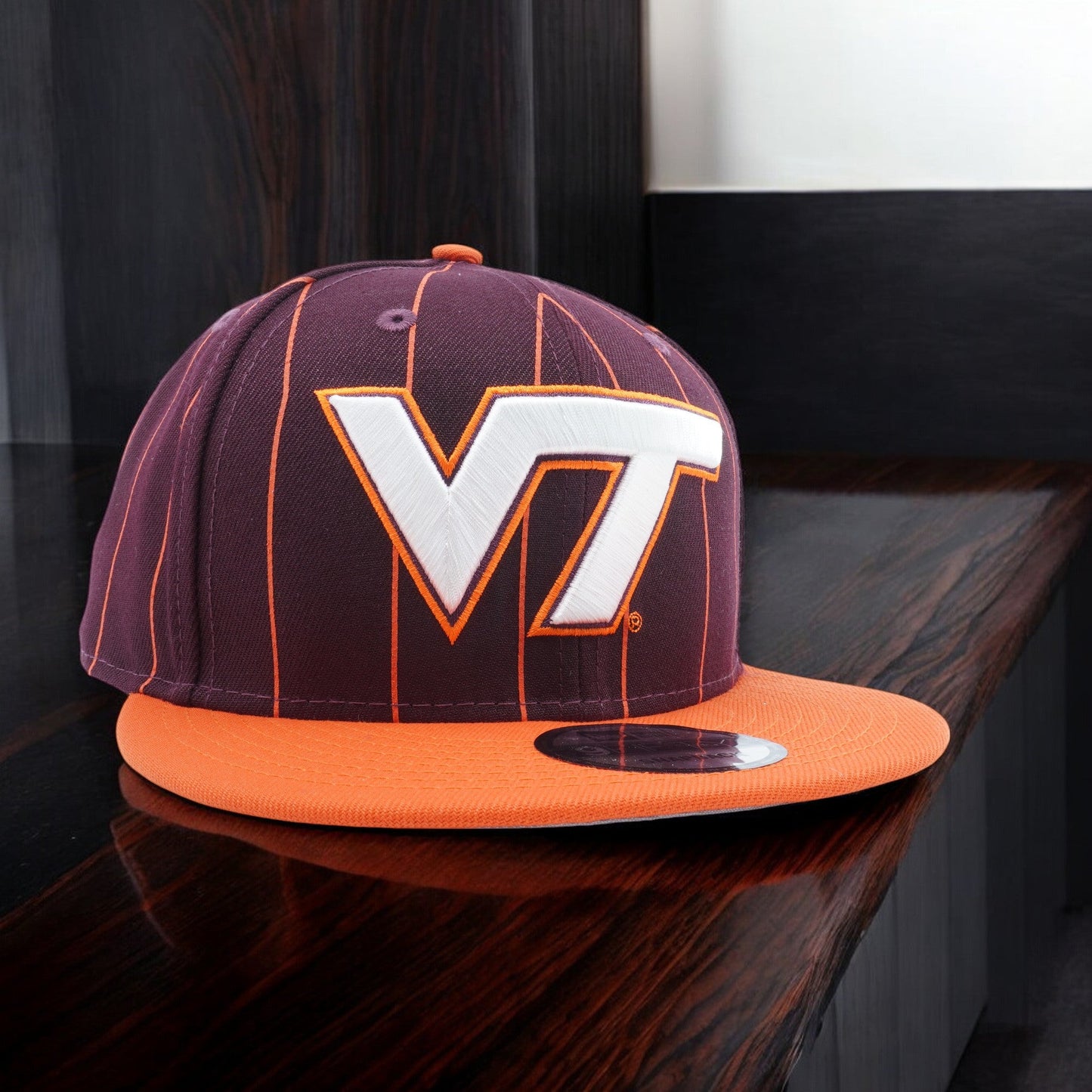 New Era Men's Ncaa Virginia Tech Hokies 950 Vintage E1 Snapback Hats