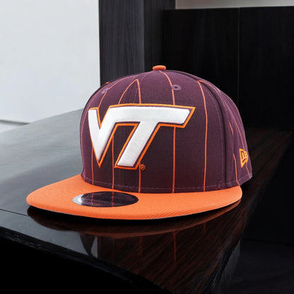 New Era Men's Ncaa Virginia Tech Hokies 950 Vintage E1 Snapback Hats