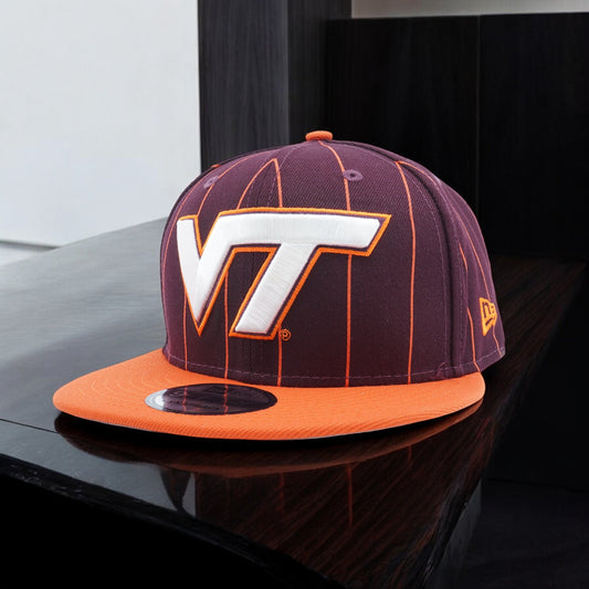 New Era Men's Ncaa Virginia Tech Hokies 950 Vintage E1 Snapback Hats
