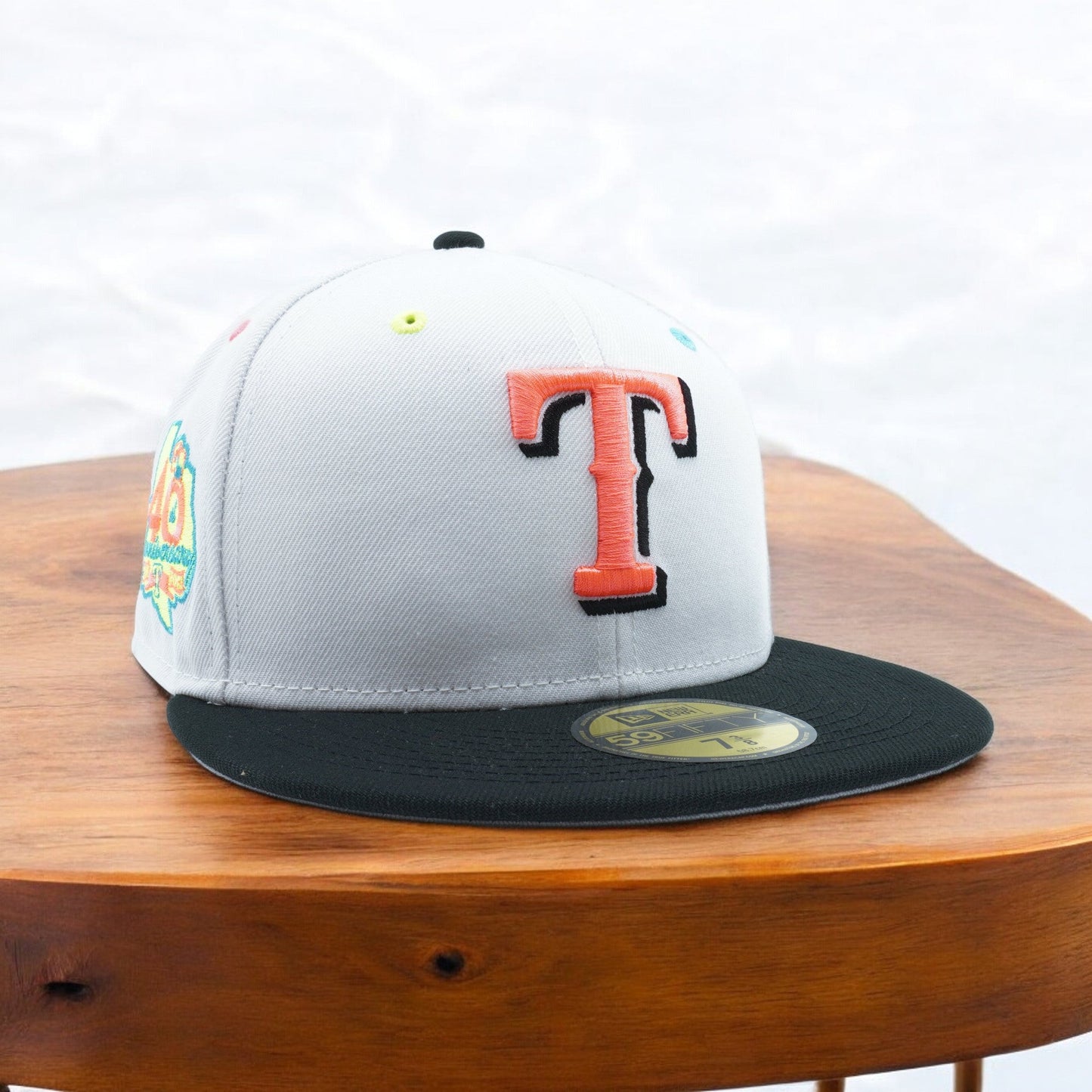 New Era Men's MLB Texas Rangers 5950 40Th Anniversary Fitted