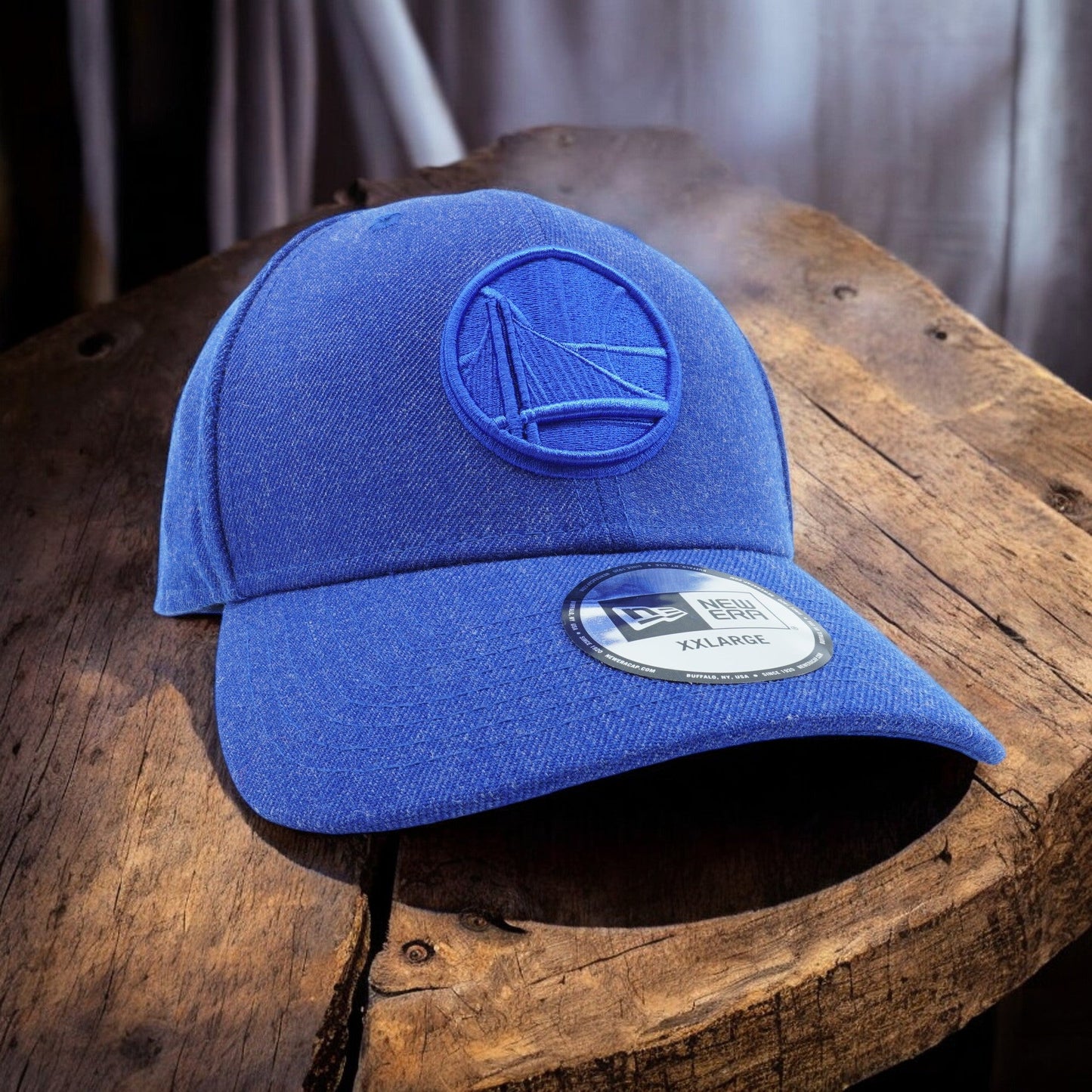New Era Men's NBA Golden State Warriors Heather Hue Fitted Hats