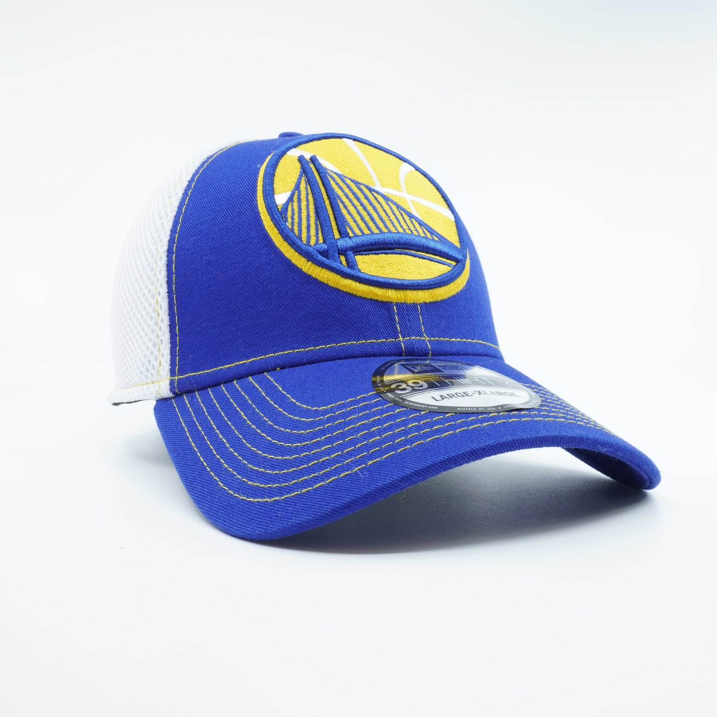 Men's New Era NBA Golden State Warriors 3930 Mega Team Neo Flex - Blue