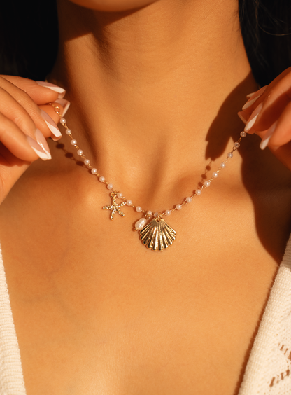 SEASHELL Charm Necklace