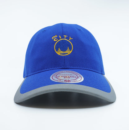 Mitchell & Ness Men's NBA Golden State Warriors City Edition Strapback