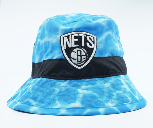 Mitchell & Ness Men's NBA Brooklyn Nets Surf Camo Bucket Hat Hats
