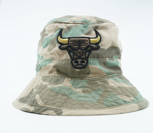 Mitchell & Ness Men's NBA Chicago Bulls Camouflage Ambush Bucket Hat Hats