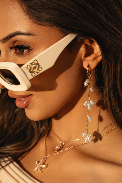 PALM Pearl Earrings