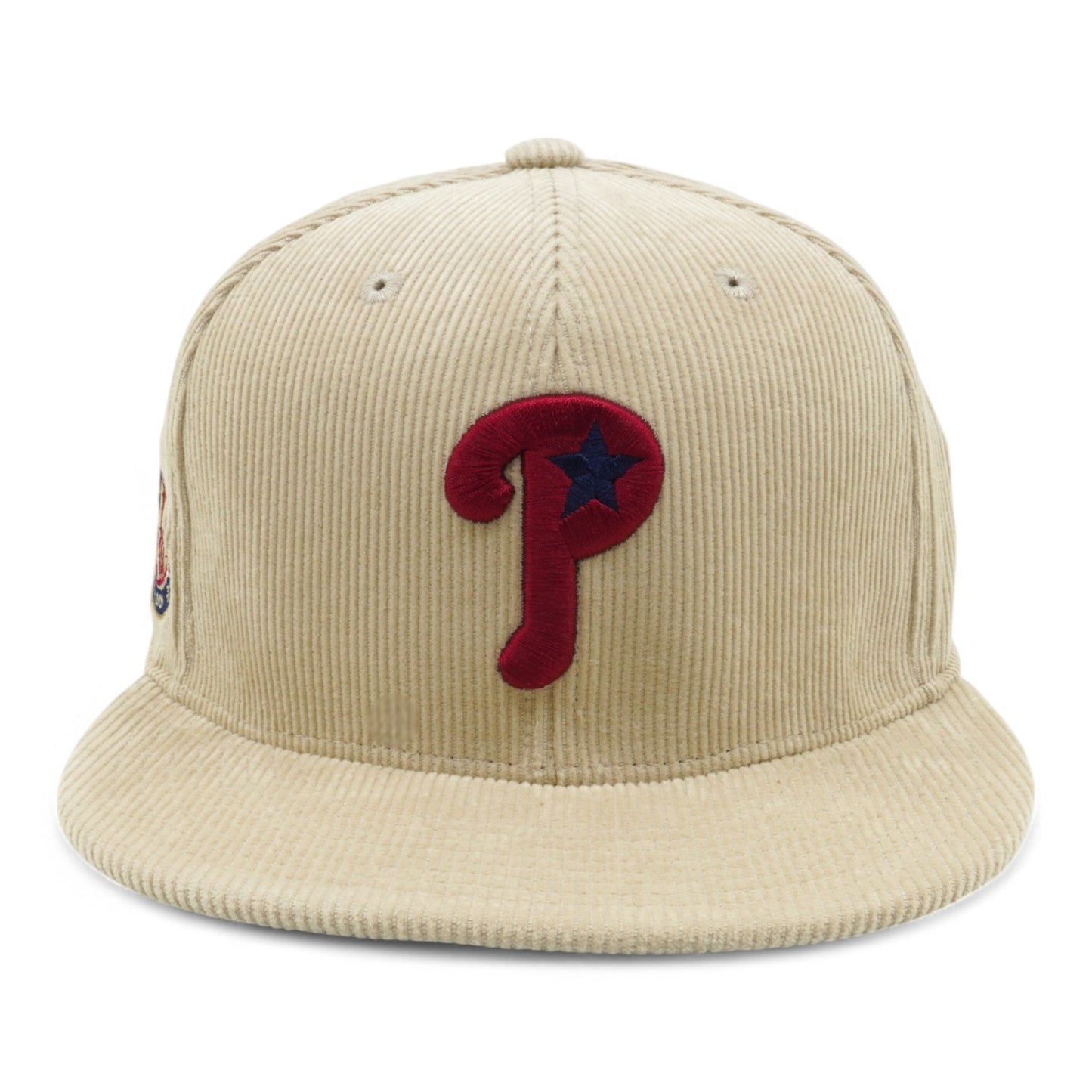 Mitchell & Ness Men's MLB Team Cord Fitted Phillies 2004 Fitted Caps