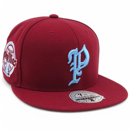 Mitchell & Ness Men's MLB Team Evolution Fitted Phillies 1991 Fitted Caps