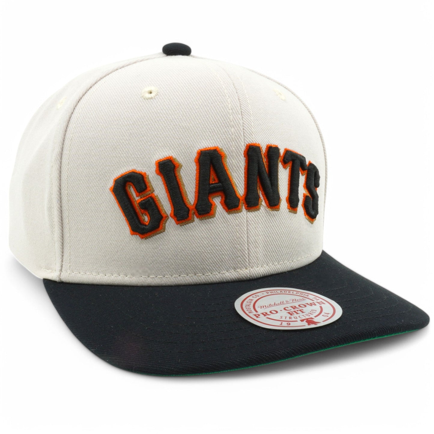 Men's Mitchell & Ness MLB Off Word Pro Snapback Giants