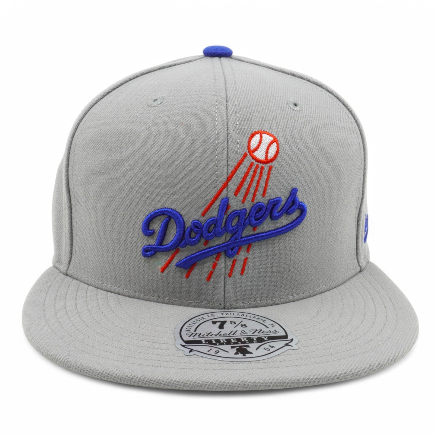 Mitchell & Ness Men's MLB Evergreen Fitted Coop Dodgers Fitted Caps