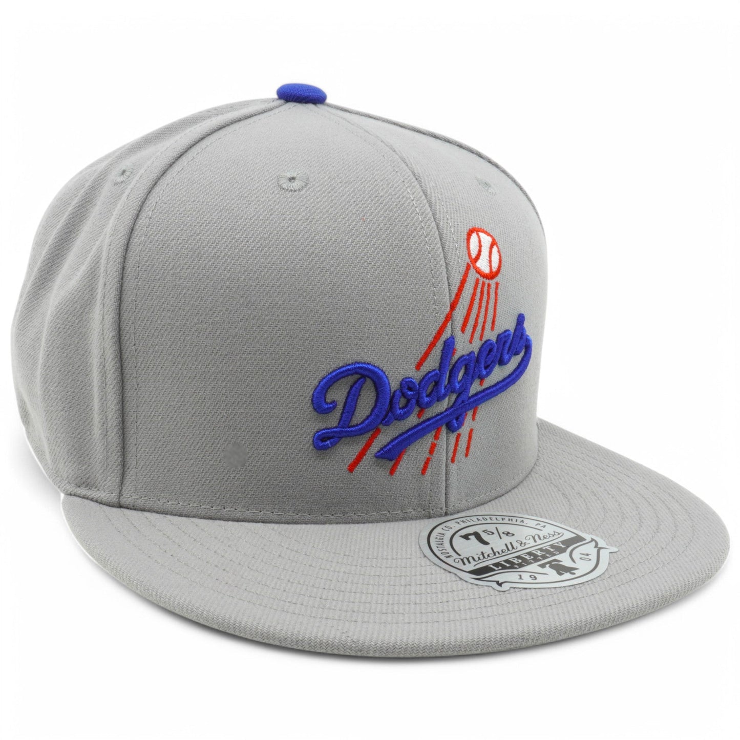 Mitchell & Ness Men's MLB Evergreen Fitted Coop Dodgers Fitted Caps