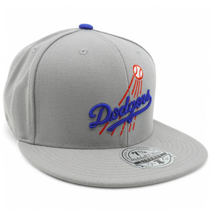 Mitchell & Ness Men's MLB Evergreen Fitted Coop Dodgers Fitted Caps