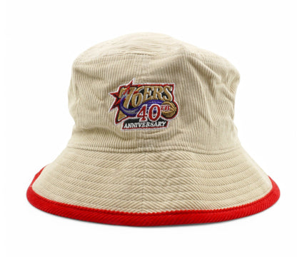 Mitchell & Ness Men's NBA Team Cord Bucket 76Ers
