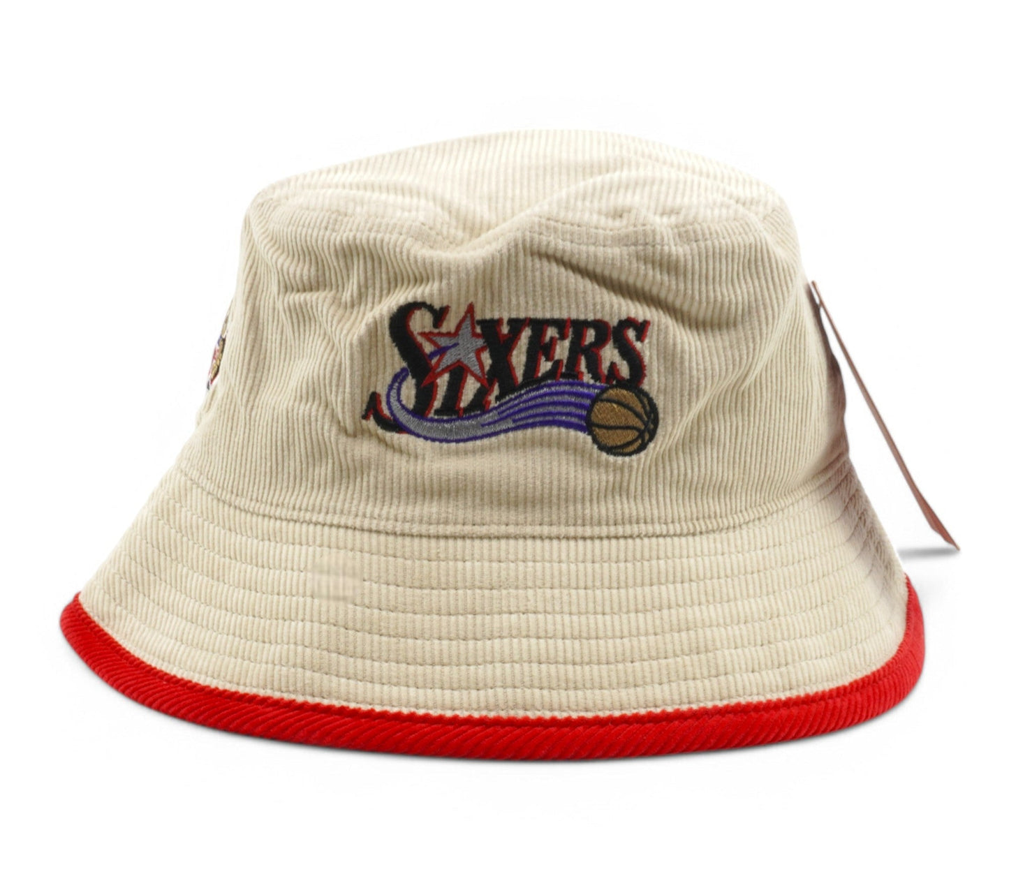 Mitchell & Ness Men's NBA Team Cord Bucket 76Ers