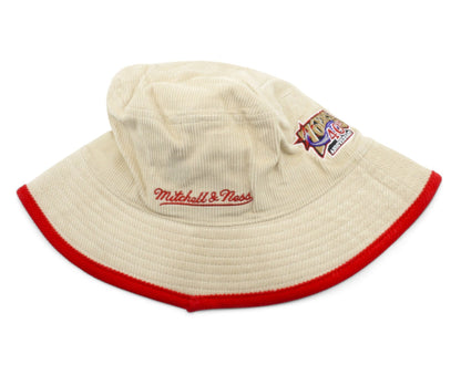 Mitchell & Ness Men's NBA Team Cord Bucket 76Ers