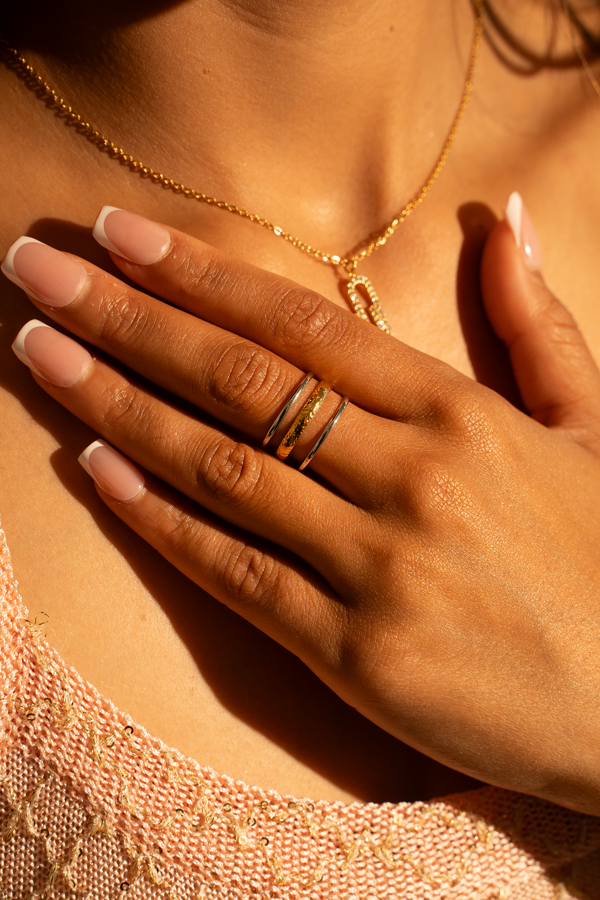 MYRA Two-toned Ring