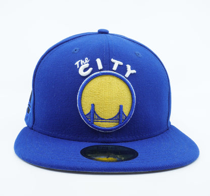 New Era Men's NBA Golden State Warriors Fresh Side 59Fifty Fitted