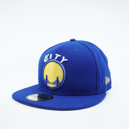 New Era Men's NBA Golden State Warriors Fresh Side 59Fifty Fitted