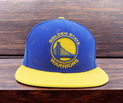 New Era Men's NBA Golden State Warriors Rubber League 59Fifty Fitted