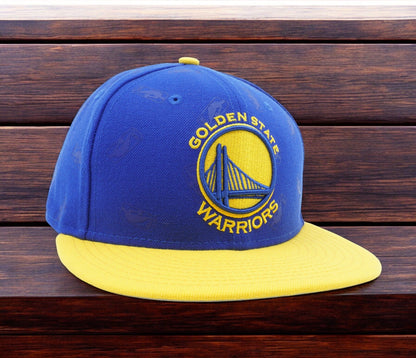 New Era Men's NBA Golden State Warriors Rubber League 59Fifty Fitted