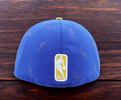 New Era Men's NBA Golden State Warriors Rubber League 59Fifty Fitted
