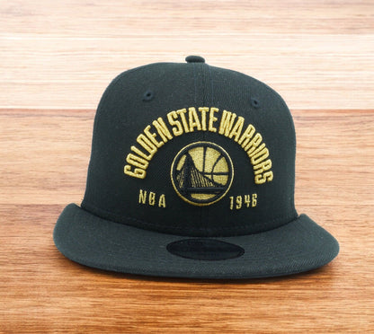 New Era Youth NBA Golden State Warriors Establisher 9Fifty Snapback Hats