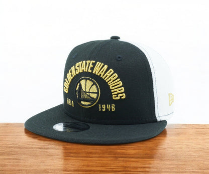 New Era Youth NBA Golden State Warriors Establisher 9Fifty Snapback Hats