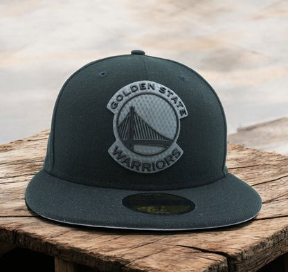New Era Men's NBA Golden State Warriors Hexshine Logo 59Fifty Fitted