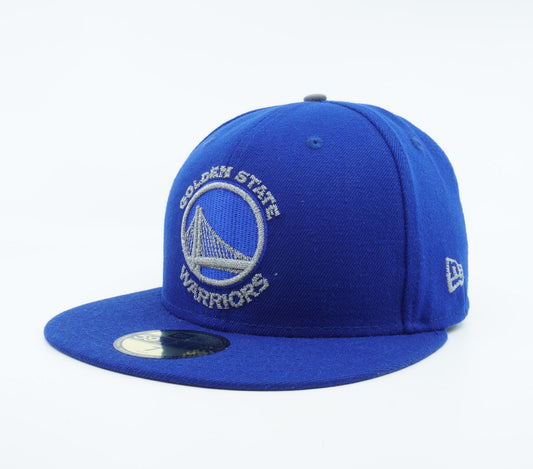 New Era Men's NBA Golden State Warriors Logo Flective 59Fifty Fitted