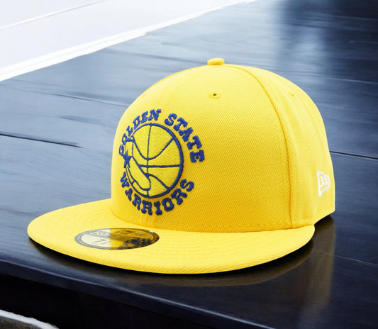 New Era Men's NBA Gsw Warriors Hardwood Classics 59Fifty Snapback Hats
