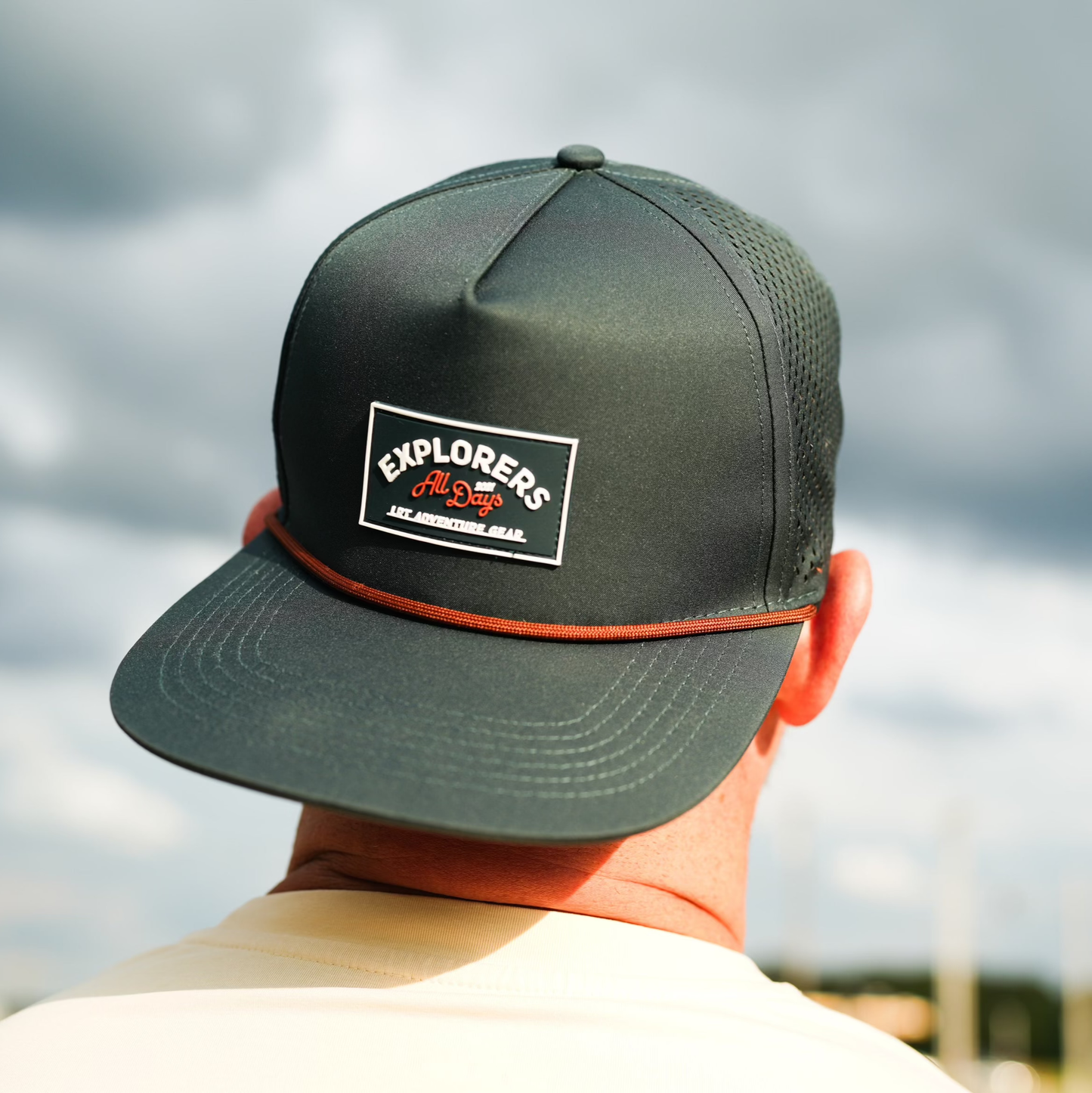 Waterproof Lrt Explorer Snapback Hat - Juniper Green
