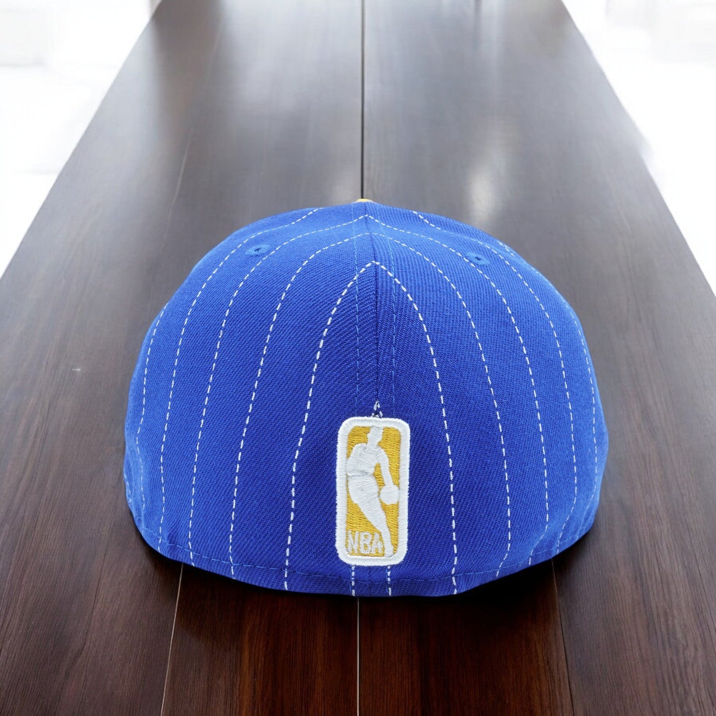 New Era Men's NBA Golden State Warriors Pinstripe 59Fifty Fitted