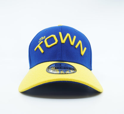 New Era Men's NBA Golden State Warriors The Twon 39Thirty Fitted Hats