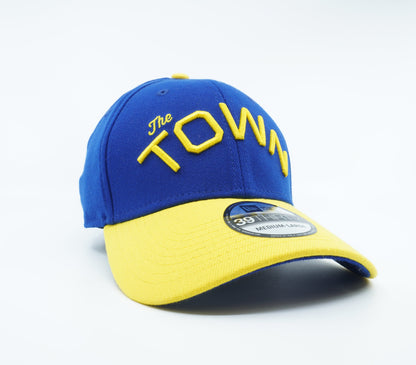 New Era Men's NBA Golden State Warriors The Twon 39Thirty Fitted Hats