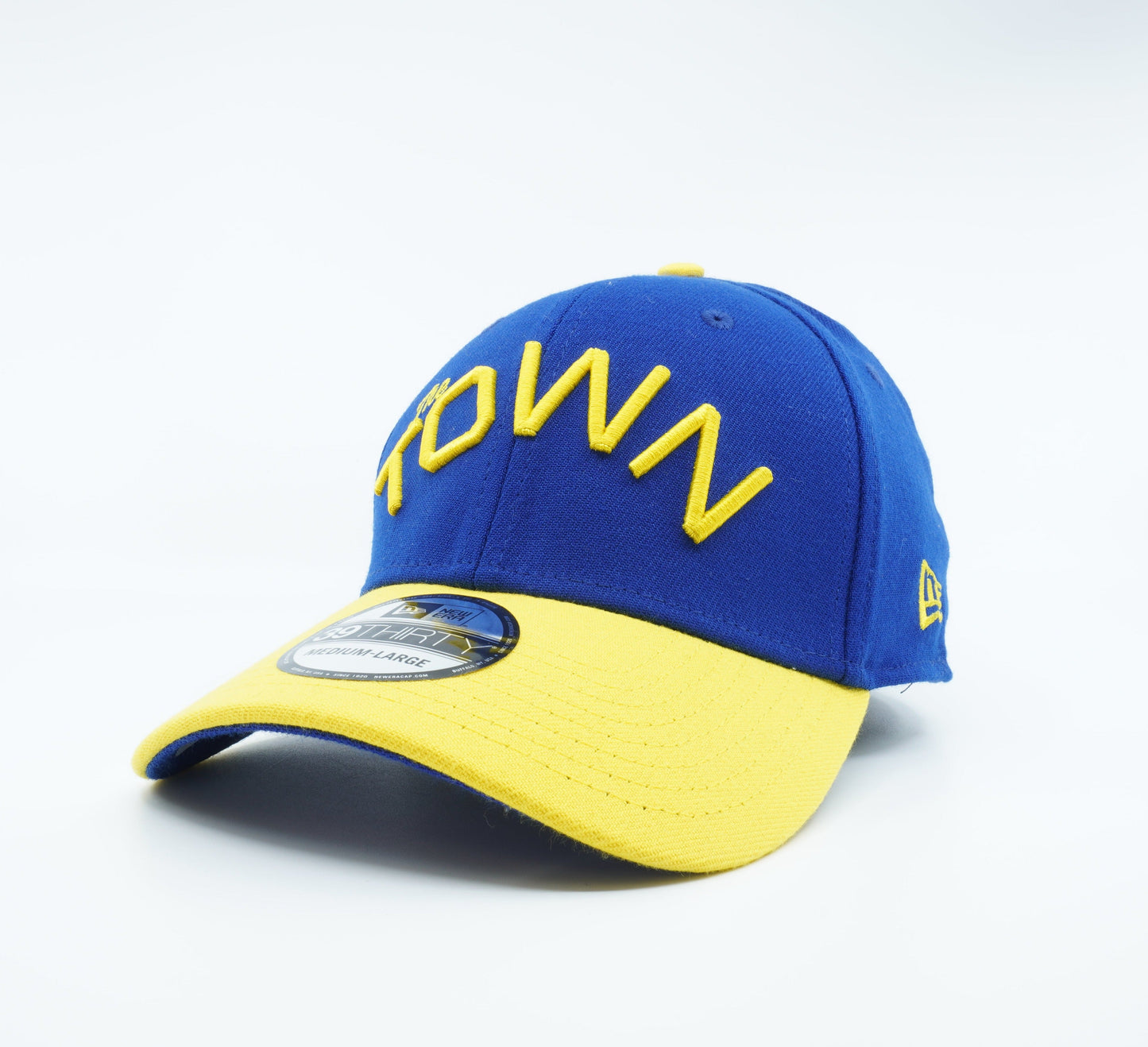 New Era Men's NBA Golden State Warriors The Twon 39Thirty Fitted Hats