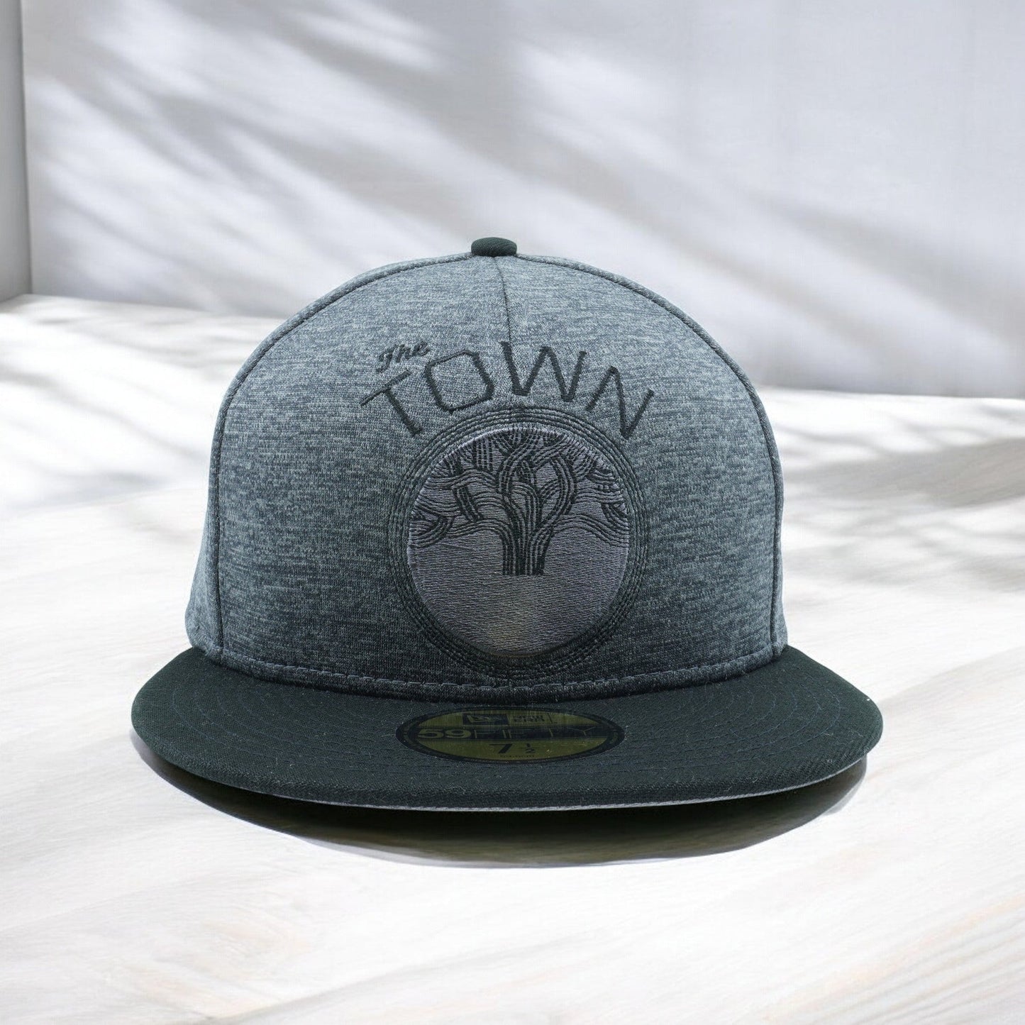 New Era Men's NBA Golden State Warriors Heather Huge Fit 59Fifty