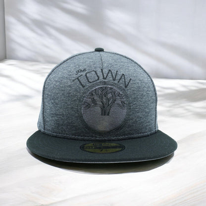 New Era Men's NBA Golden State Warriors Heather Huge Fit 59Fifty