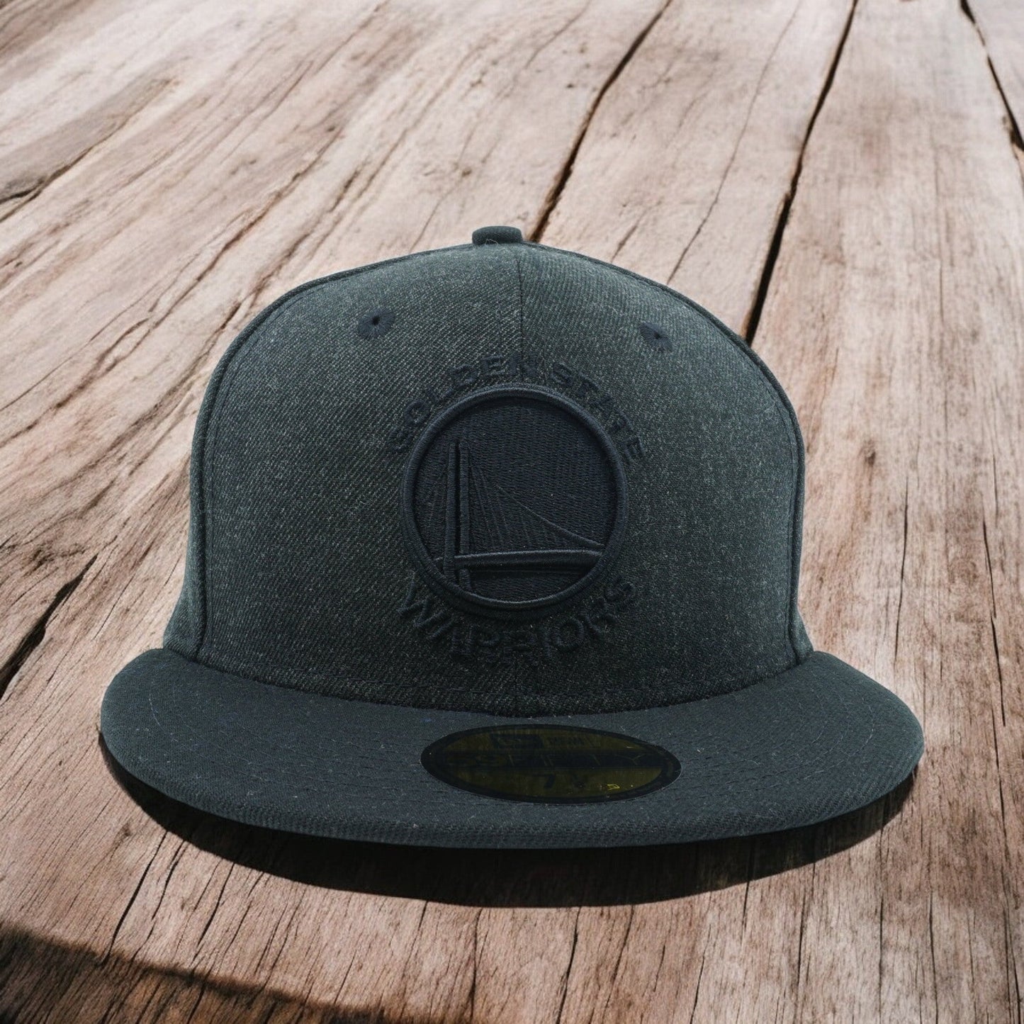 Men's New Era NBA Golden State Warriors Shader Melt 59Fifty Fitted