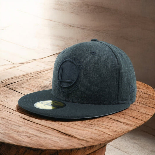 New Era Men's NBA Golden State Warriors Shader Melt 59Fifty Fitted Hats