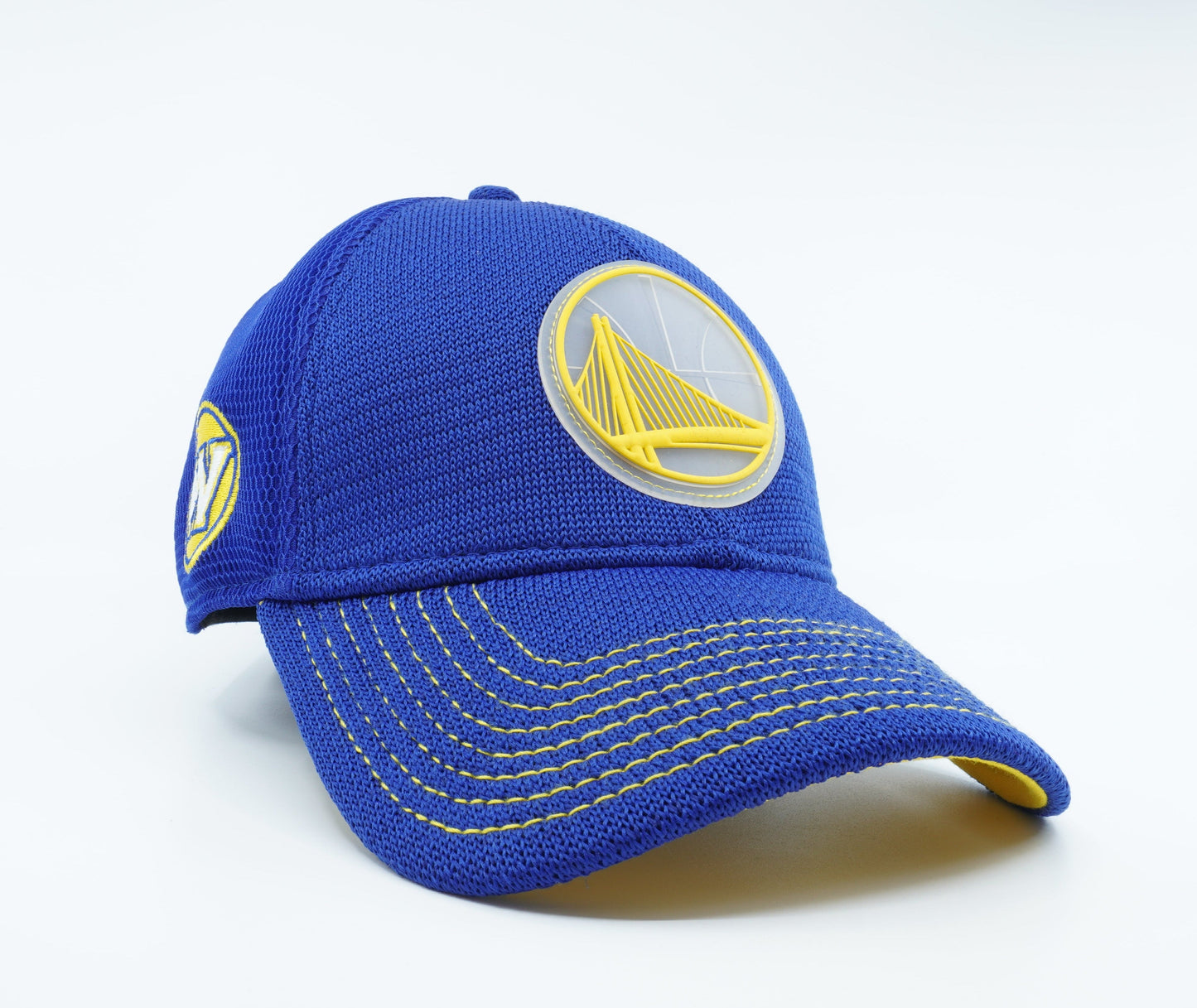 New Era Men's NBA Golden State Warriors 2018 Rubber Logo 39Thirty