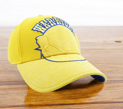 New Era Men's NBA Golden State Warriors Jumbo Scale 39Thirty Fitted